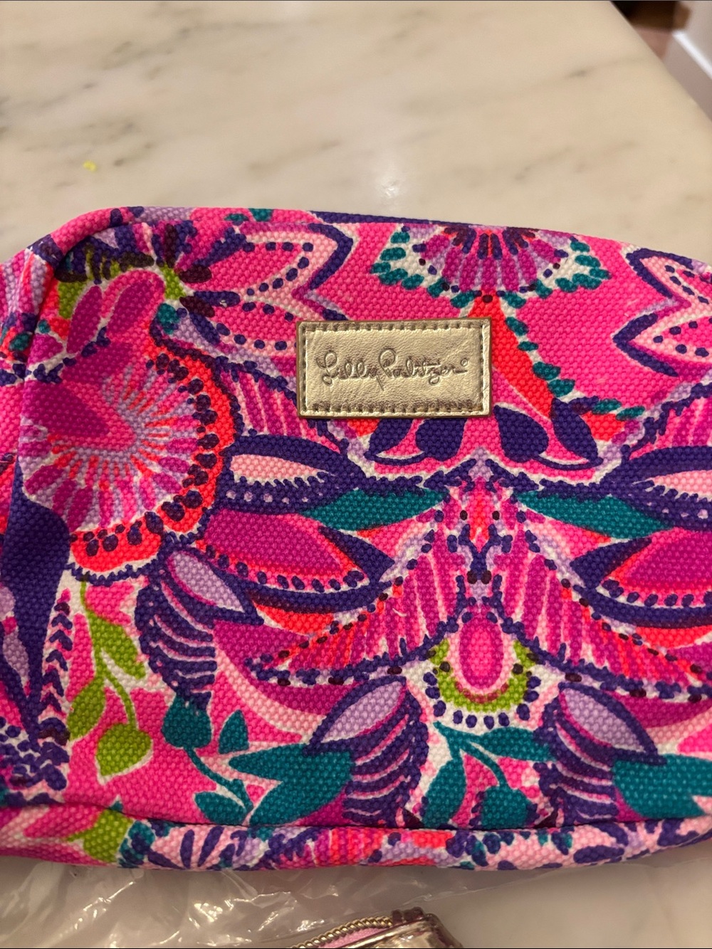 Lilly Pulitzer Makeup Cosmetic Case Pouches set of 3 - Picture 5 of 7